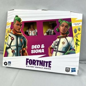 Fortnite 6-inch Victory Royale Series Deo & Siona Figures 2-Pack NEW IN BOX